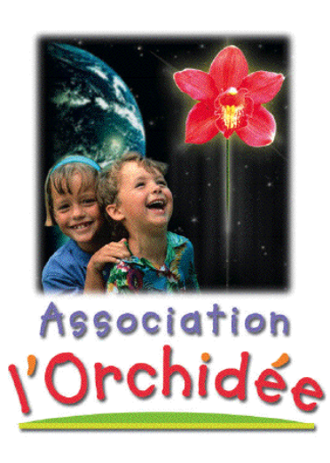 Logo association l'orchidée